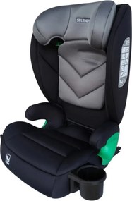 Scaun auto ISOFIX transformabil in inaltator NOVOKIDS Splend'or Edition HF03, R129 i-Size, 100-150 cm, 15-36 kg, Negru