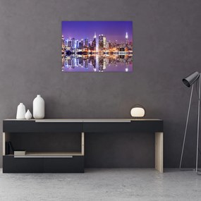 Tablou pe sticlă - Manhattan (70x50 cm)