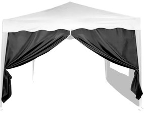 Perete lateral de schimb pentru cort cu fermoar - antracit