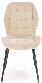 Scaun K548 stofa bej H84 cm