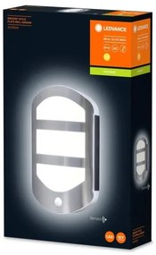 Aplică LED solară dimabilă cu senzor PLATE LED/12,5W/230V IP44 Ledvance