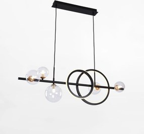 Lustra moderna suspendata LED CCT TAREMI