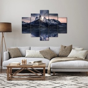 Tablou lacul cu munte (150x105 cm)