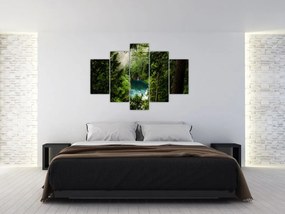 Tablou - Fereastra între copaci (150x105 cm)