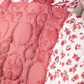 Cuvertură de pat VINTAGE ROSE bordo pat simplu