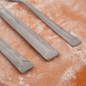 Tacâmuri argintii din oțel inoxidabil 24 buc. Bright – Orion