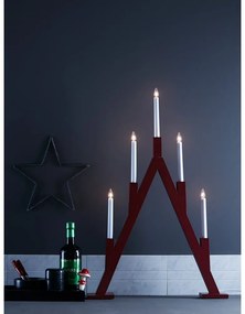 Decorațiune luminoasă de Crăciun roșie Bjurfors – Markslöjd