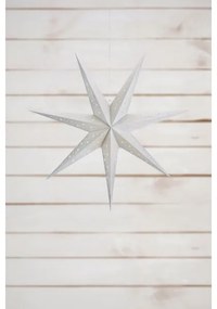 Decorațiune LED de Crăciun Markslöjd 705613 BLANK LED/0,4W/3xAA 75 cm argintiu