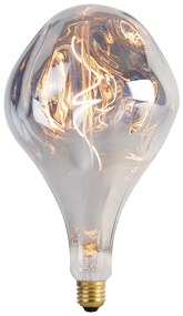 Bec LED E27 reglabil A165 argintiu 6W 160lm 1800K