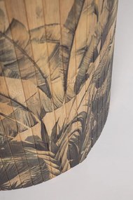 Masuta de cafea finisaj natural din Bambus, ∅ 40 cm, Nariko Bizzotto