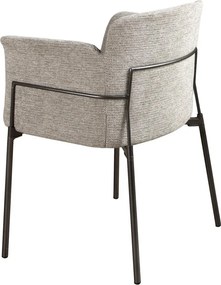 Scaun modern design italian, Tesatura, Grey