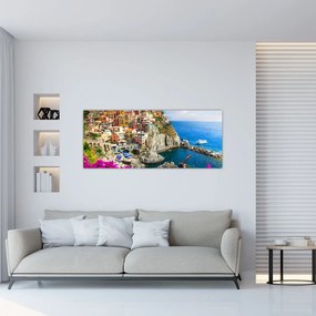 Tablou - Satul italian Manarola (120x50 cm)