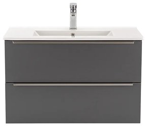Dulap inferior Vario Trim 80 cu lavoar antracit-antracit