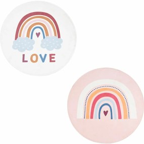 Hatu Covor pentru copii Love, diametru 100 cm