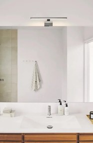 Aplica de perete LED pentru baie IP44 Marlee crom 3000K