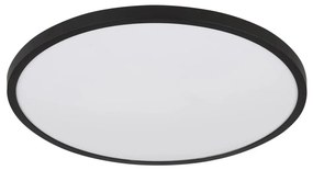 Globo 41566-20S - Plafonieră LED NIELSEN, 20W, 230V, Ø 30 cm, neagră