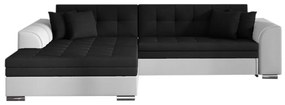 Supermobel Colțar extensibil SORENTO, 294x80x196, jasmine100/soft017white, stânga