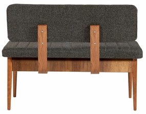 Bancă Vina Anthracite and Walnut