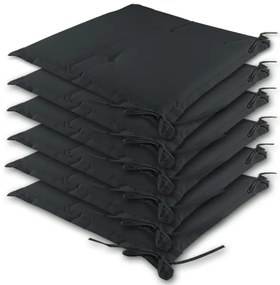 Deuba 6 perne Boston 43x39x5cm - antracit