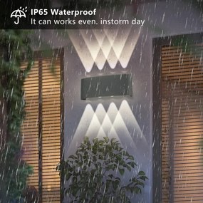 Brilagi - Aplică LED de exterior FLAREBOX LED/8W/230V antracit IP65