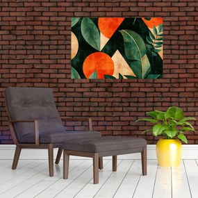 Tablou - Motive naturale geometrice II. (90x60 cm)