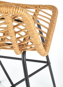 Scaun de bar H97 natural