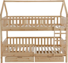 Pat supraetajat Montessori, natural, VENITA TYP 2