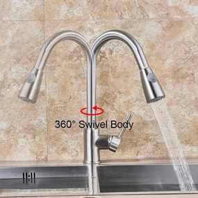 Baterie Bucătărie cu Duș Extractibil Model CF018 – Funcționalitate și Design Modern pentru Bucătăria Ta