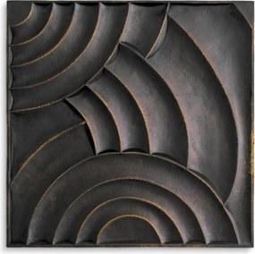 Decoratiune perete design LUX Azurea 100x100cm