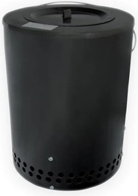 Aparat de copt ardei Rubino RU-01, 1200W, 1 buc, Otel, 27x20 cm, Negru