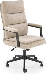 Scaun birou ADRIANO, bej, stofa clasica - Odin 28, 65x70x104/110 cm