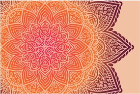 Tablou - Mandala artă (90x60 cm)