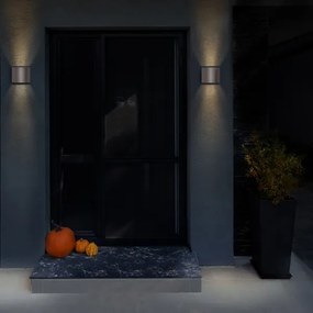 Aplică LED de exterior Brilagi RONDO LED/6W/230V gri IP54