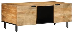 vidaXL Masuta cafea maro 100x54x40 cm lemn masiv de mango