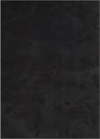 vidaXL Covor HUARTE, fir scurt, moale și lavabil, negru, 160x230 cm