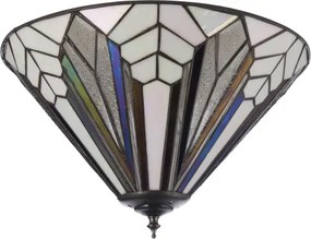 Endon 112191 - Plafonieră Tiffany ASTORIA 2xE27/60W/230V, Ø 40 cm