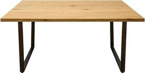 Masa design industrial vintage Loft 160cm, stejar