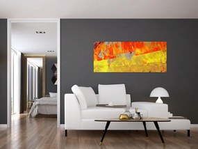 Tablou cu abstracție - pictura (120x50 cm)