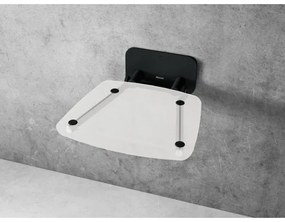 Ravak B8F0000060 - Scaun de duș pliabil OVO, negru