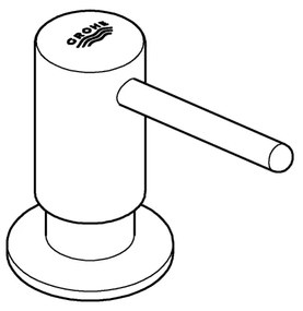 GROHE 40536000 - Dozator de săpun CONTEMPORARY, 400 ml, crom lucios