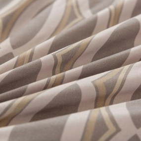 Lenjerie de pat din microfibra GRABE maro Dimensiune lenjerie de pat: 70 x 80 cm | 140 x 200 cm