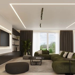 Spot Sollux SL.1505 RING 6xGU10/10W/230V verde