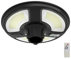 Lampadar LED stradal solar cu senzor LED/7,5W/3,2V 6500K IP65 + telecomandă