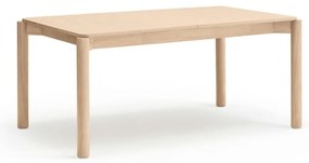 Masă de dining extensibilă în decor frasin 160x100 cm Atlas - Teulat