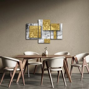 Tablou - Pătrate de aur N⁰3 (90x60 cm)