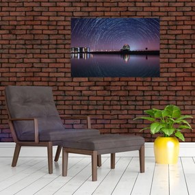 Tablou cu cerul nocturn și stele (90x60 cm)