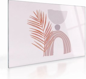 Tablou pe sticlă - Minimalism violet N⁰1 (70x50 cm)