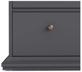 Comodă gri joasă 96x87 cm Paris – Tvilum