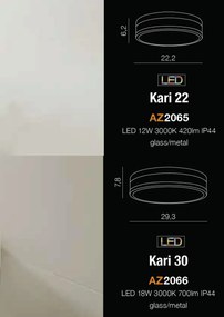 Plafoniera LED pentru baie Kari 22