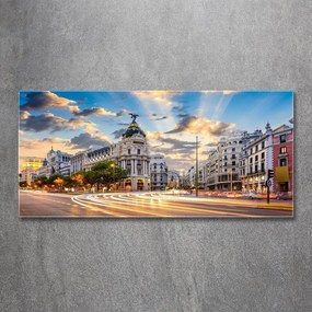 Pictura pe sticlă acrilică Madrid, spania